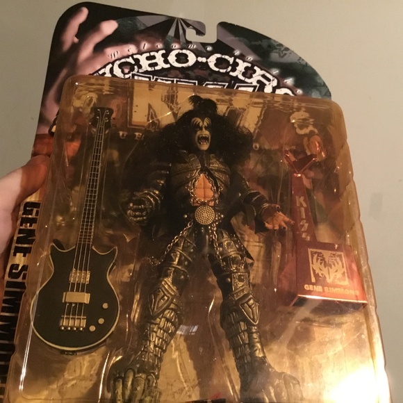 1998 KISS Psycho-Circus GENE SIMMONS Action Figure - Picture 2 of 4